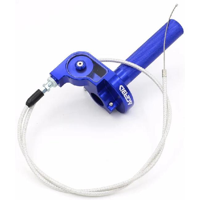 Universal Motorcycle ATV 7/8'' 22mm CNC Throttle Grip Quick Twister+Cable For Acerbs KTM 350 EXC125 KTM350 EXC-F SX-F Handlebar