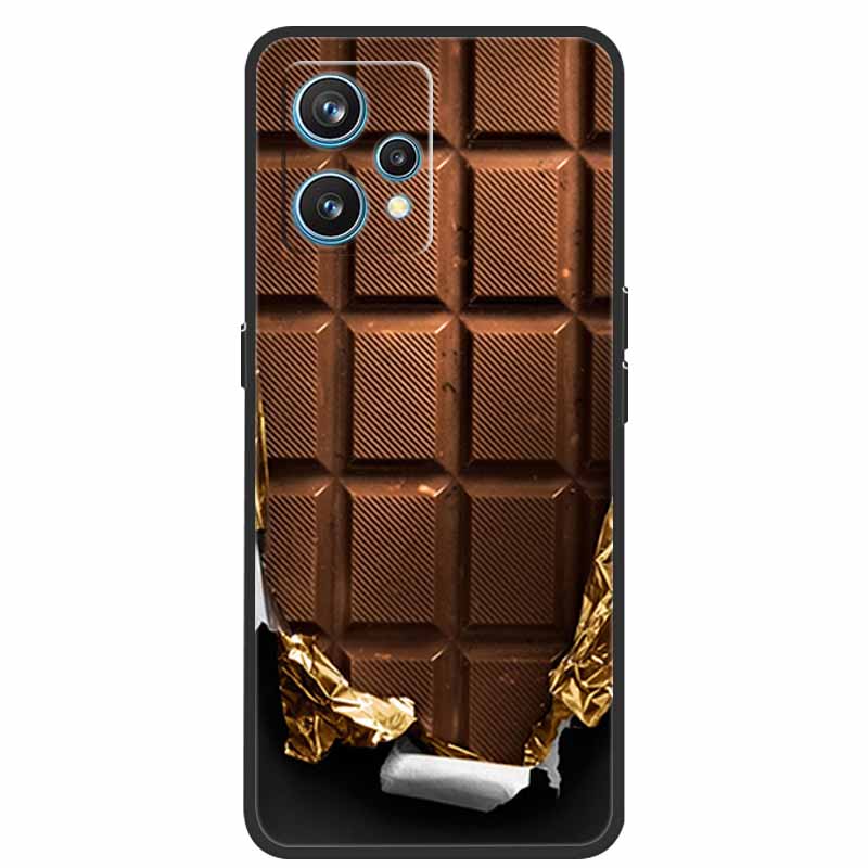 Чехол для Realme 9 RMX3521 Ударопрочный Мягкий силикон ТПУ Задняя крышка Для телефона Realme9 4G Чехлы Realme 9 6,4 дюйма Милый мультяшный чехол-сумка