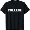 College' 80s Party House Movie Classic College T-Shirt