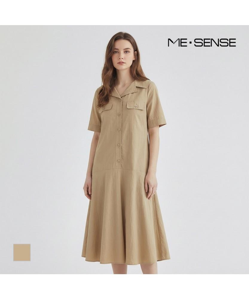 Платье MESENSE с воротником-рубашкой_Mb45Opp109A