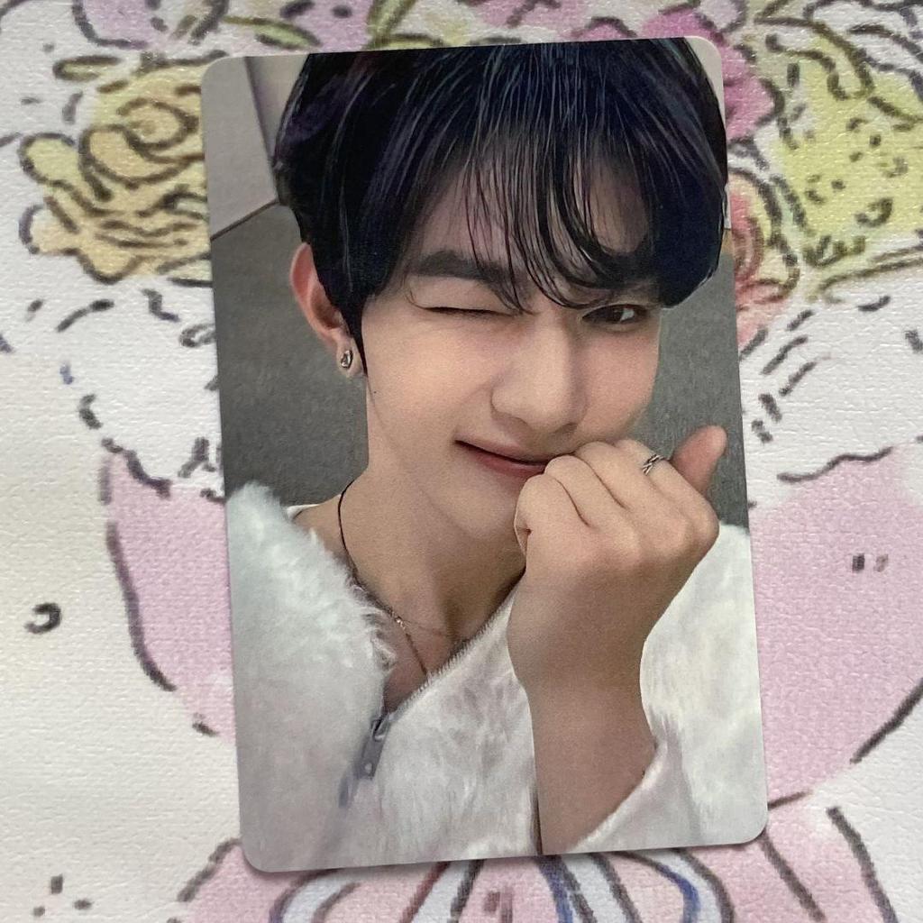 [USED] ZB1 Zhang Hao Zebewan B Prize, Rock-Paper-Scissors, Winning Trading Card