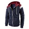 Men's Hoodie Fleece Cool Casual Winter Apparel Hoodies Sweatshirts Casual Sports Cardigan Long Sleeved Zipper Top Men Clothing