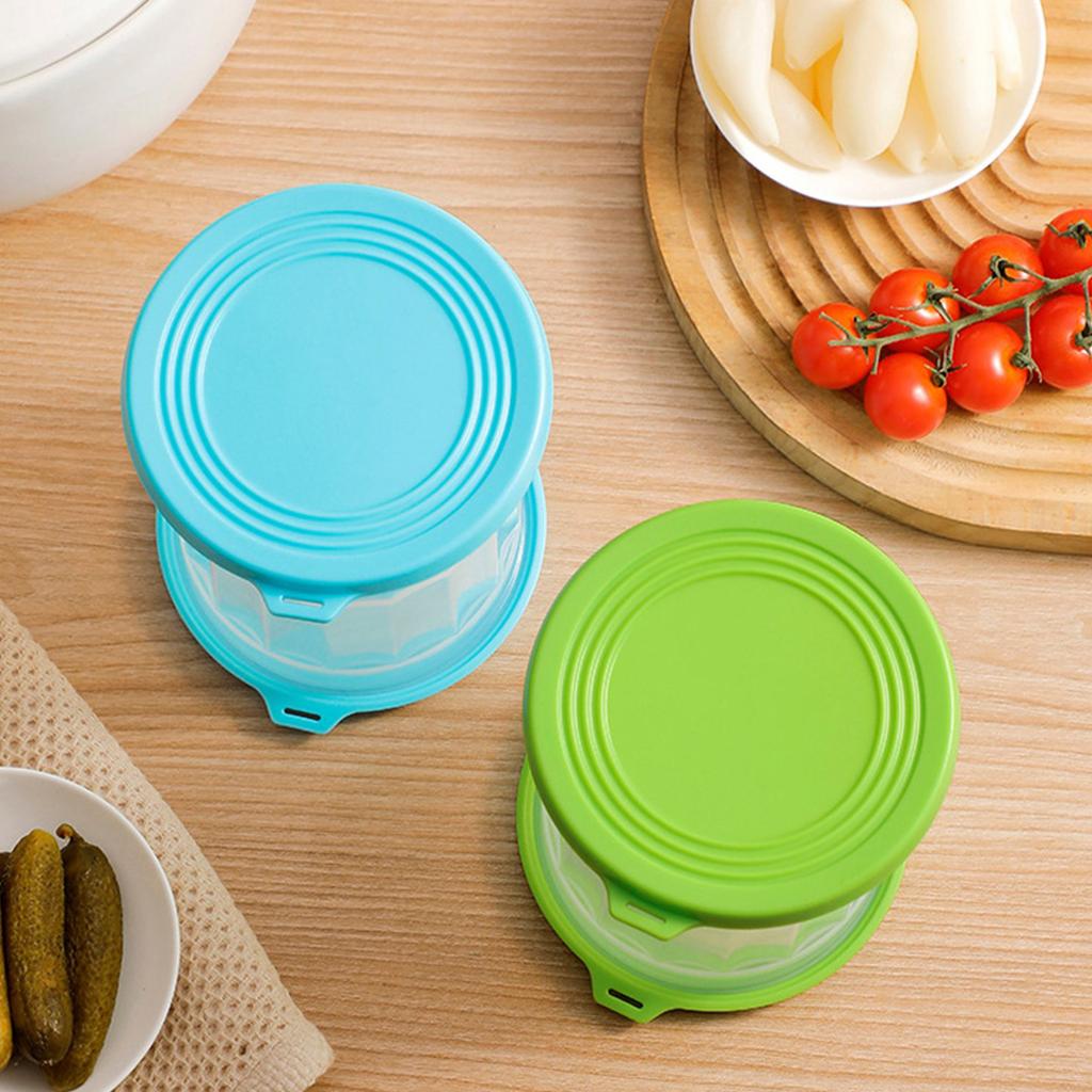 Большая стеклянная банка для солений с ситечком и герметичной крышкой, практичный кухонный контейнер для хранения влажных и сухих продуктов