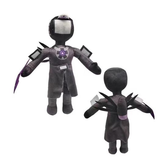 Телевизор Человек Плюшевая Игрушка ПП Хлопок Полностью Наполненный Спикер Мягкая Плюшевая Кукла Коллекционные Подарки для Детей Вентиляторы Украшения Хэллоуина Рождественский День Рождения