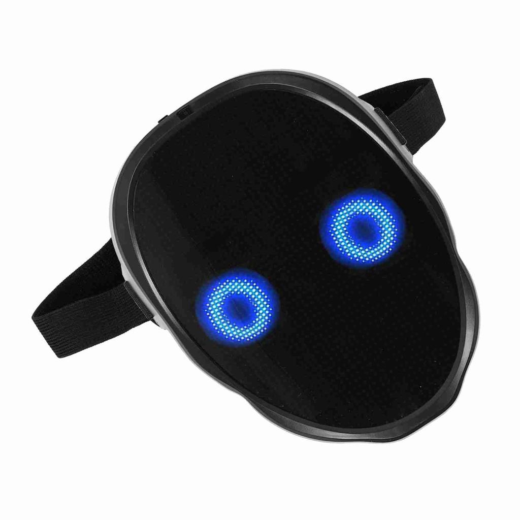 LED Face Cover Unisex Colorful High Brightness LED Light Scary Skull Face Cover for Parties