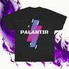 Совершенно новый мерч с логотипом Palantir Логотип Американская футболка Смешная Размеры от S до 5XL