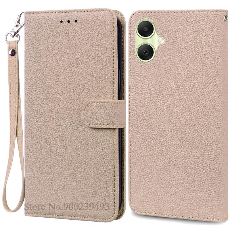 Чехол A05 для Samsung Galaxy A05, чехол SM-A055F, кожаный чехол-кошелек для Samsung Galaxy A05, чехол для телефона Funda Cover Coque