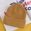 Daily Fashion Beanie Camel Knit Short Beanie Hat