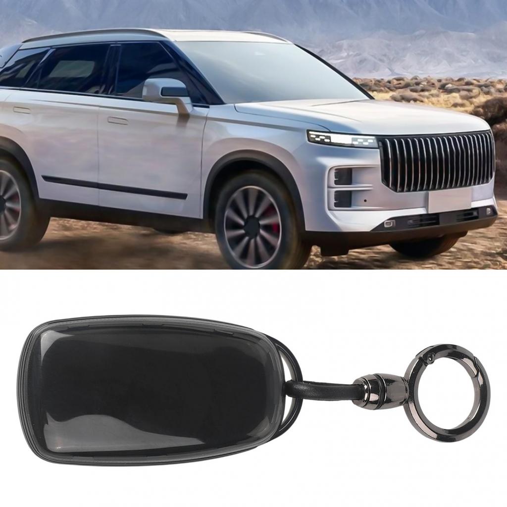 Чехол для ключа для Chery Для Jaecoo J8 J9 с 4-кнопочным дизайном пульта дистанционного управления