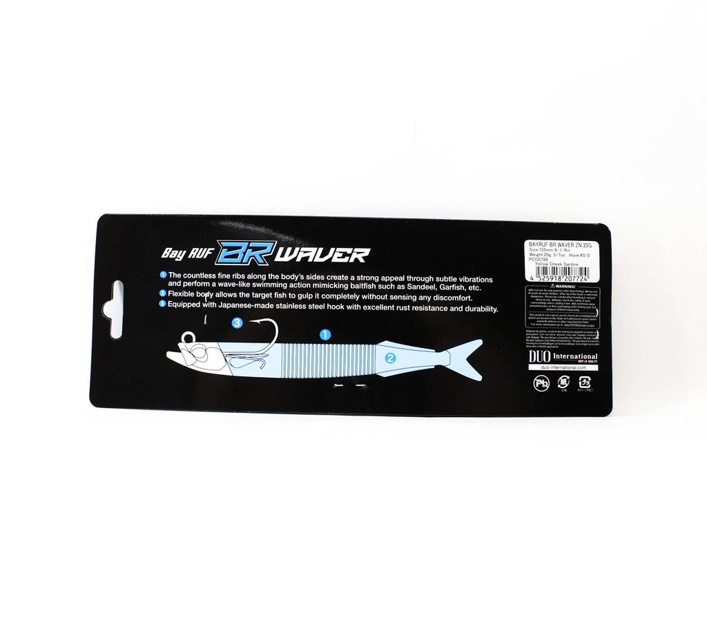 DUO Soft Lure Bay Ruf BR ZN Waver 20 Grams PCC0788 (7724)