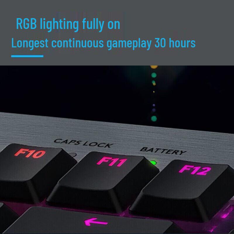 Logitech G913 LIGHTSPEED RGB Wireless Low-Profile Mechanical Gaming Keyboard