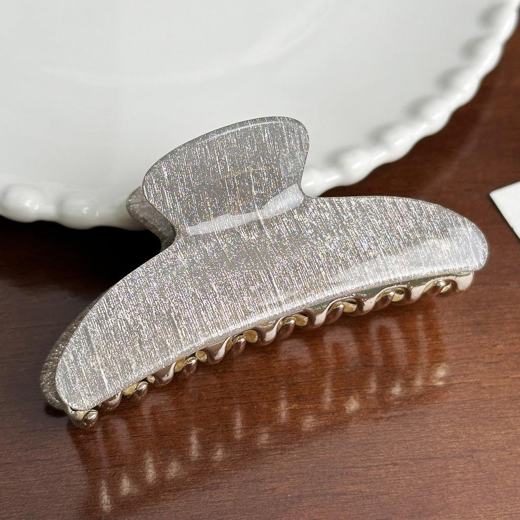 Chic High-end Multicolor Acrylic Hair Claw Clip Stunning Everyday Hair Clip For Women