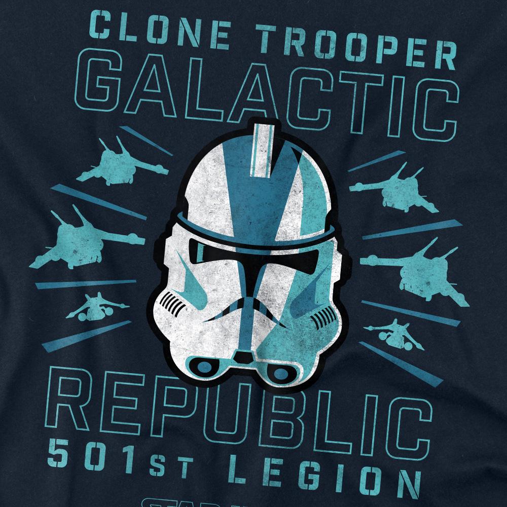 Star Wars Unisex Adult 501st Clone Trooper T-Shirt
