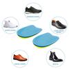 2 Pairs Silicone Gel Heel Pads for Plantar Spur Pain Relief Shock Absorption U-Cup Insole Cushions for Foot Comfort