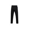 Li Ning Badminton Series Solid Color Logo Straight Leg Casual Pants Knitted Sports Pants Men Bottoms Black AKLT647-1
