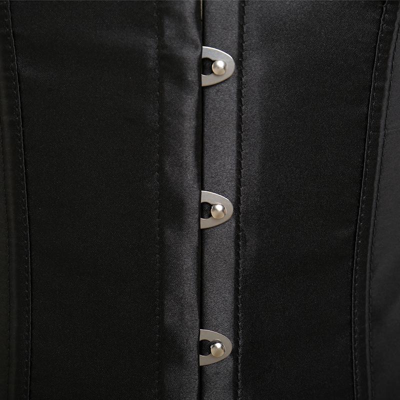 Сексуальный женский корсет чёрного цвета