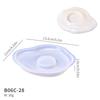 DM1121  Cute Fried Egg Plaster Ornaments Silicone Mold DIY Baking Protein Candle Holder Egg Yolk Candle Molds