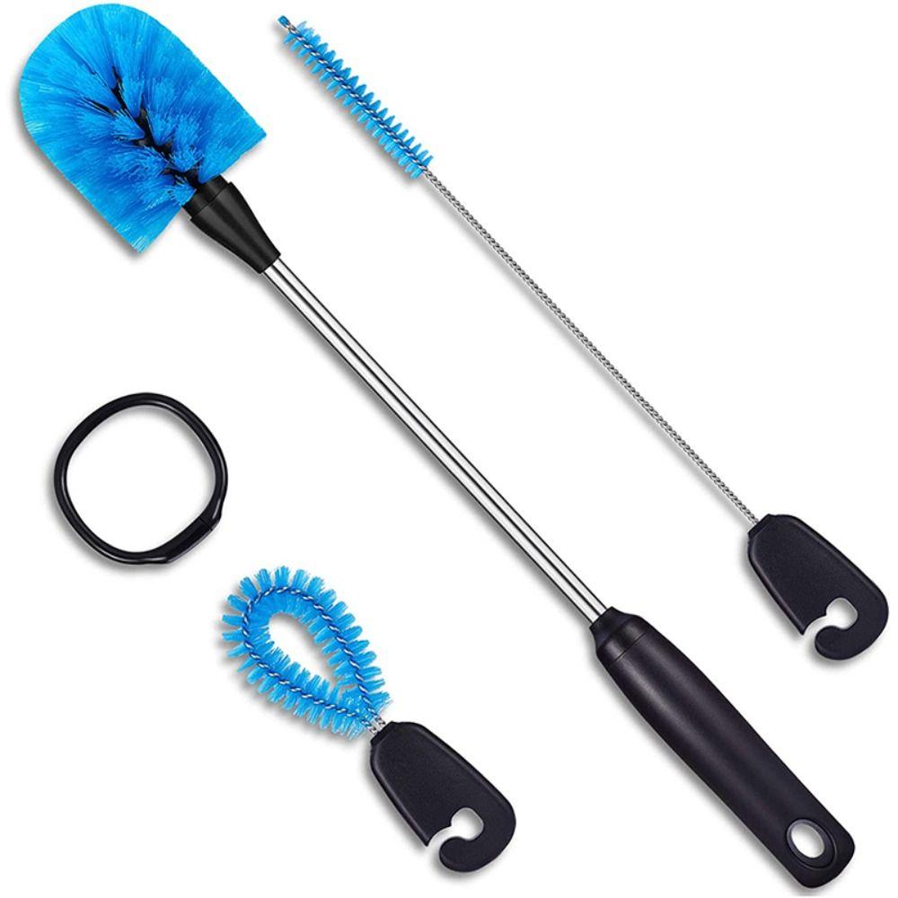 Stainless Steel Water Bottle Cleaning Brush Set Nylon Long Handle Bottle Cleaner Set Straw