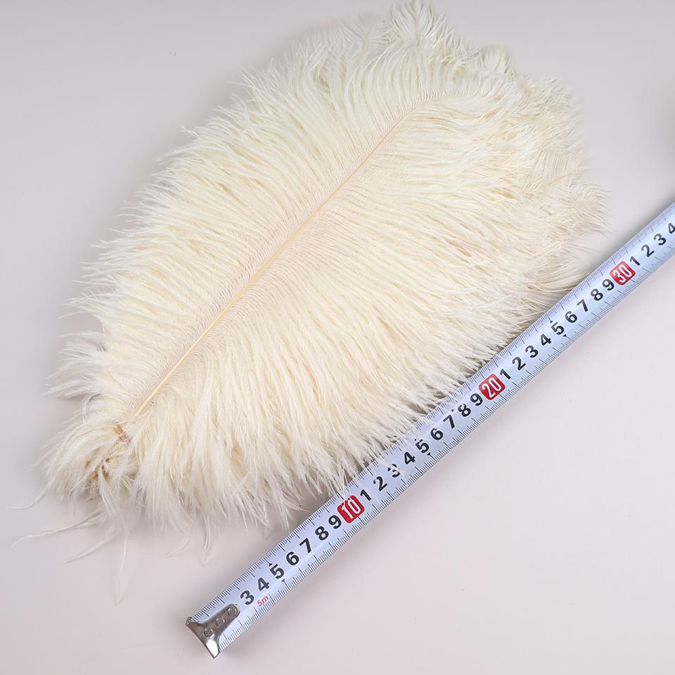 10 шт. 30-35 см Страусиные перья для рукоделия Свадебное украшение 12-14" Аксессуары для рукоделия Настольные центральные элементы Карнавальные перья