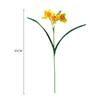 Искусственные цветы нарцисса Real Touch, искусственный букет из шелковых цветов, украшение для дома