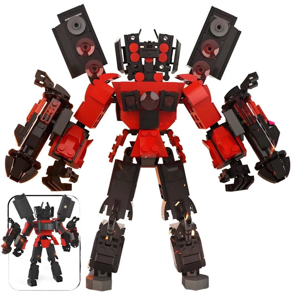 Скибиди Туалет Спикермен Человек-колонка Блоки Титаны Телевизионный Человек Часовой Человек Часовщик G-Man Скибиди Конструктор Камерамен Дриллмен