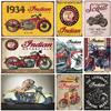 Металлические жестяные таблички Indian Motorcycles Scout Est 1901 Декорация Железная Краска G Металлическое Декоративное Настенное Искусство Винтажные Таблички Гараж Клуб