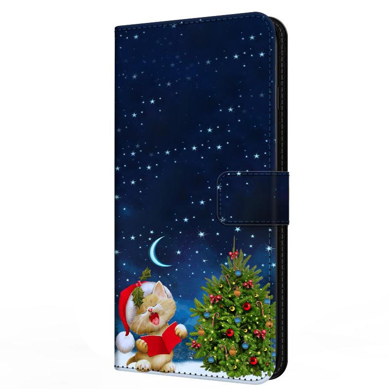 Wallet For Oneplus Ace 6 Flip Stand Book Phone Cover Magnetic Leather Case Cartoon Anime Merry Christmas Capa Oneplus Ace6 5G