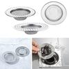 Stainless Steel Hair Clean Up Sewer Anti Clog Mesh Trap Waste Catcher Sink Strainer Drain Filter