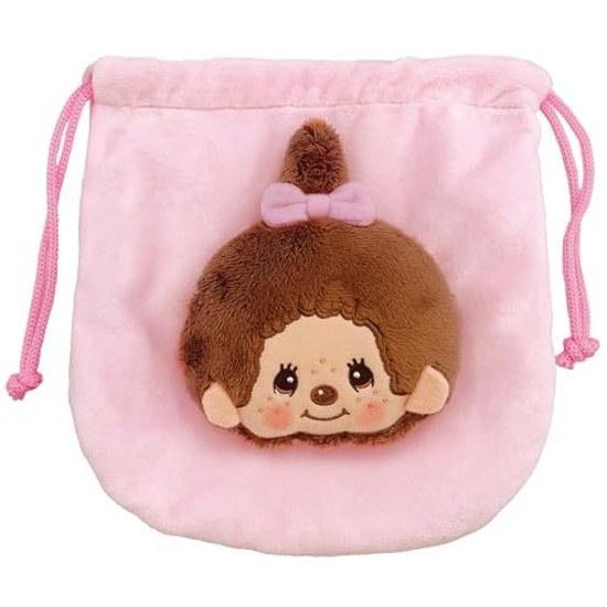 Unic Mascot Pouch Monchhichi-chan Approximately MC-0010GL