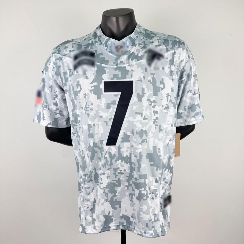 Mens Adult 3rd Gen American Football Jersey Short Sleeve Embroidered Training Uniform