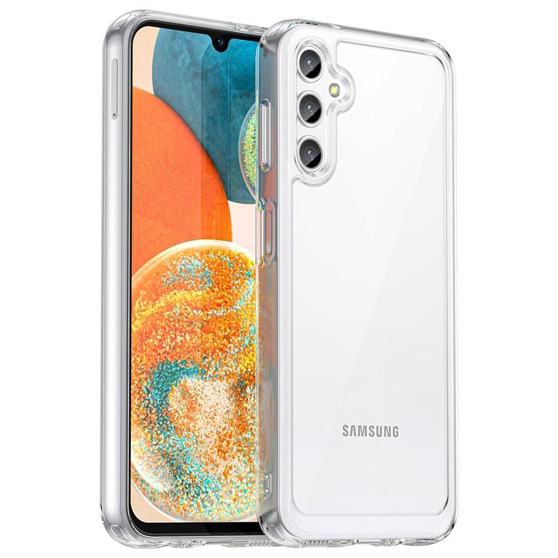 Для Samsung Galaxy A14 4G чехол Samsung A23 A33 A53 A54 A14 чехол цветной мягкий край силиконовый прозрачный бампер для Galaxy A14