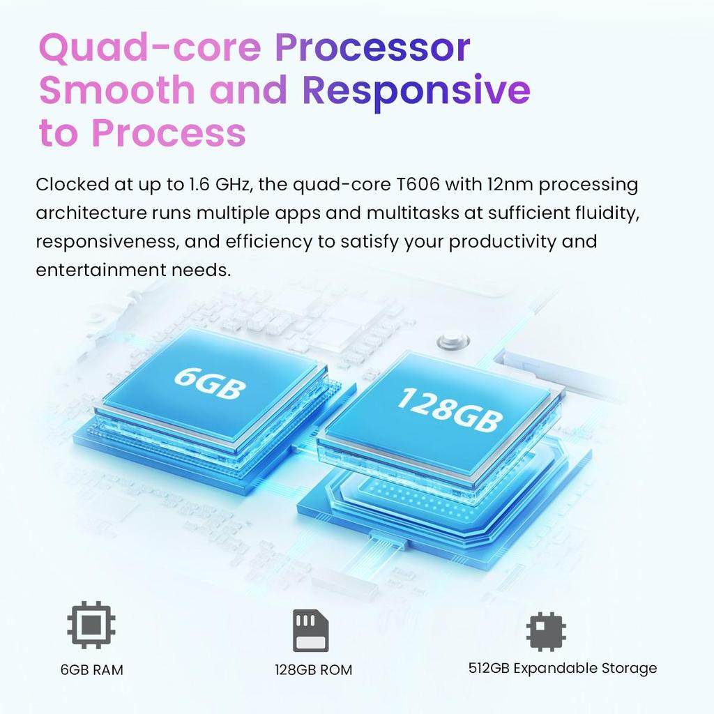 Blackview A52 Pro New Smartphone 4GB 128GB 6.5 Inch Android 13 Cellphone 5180mAh Dual 4G 13MP Rear Cameras Mobile Phone