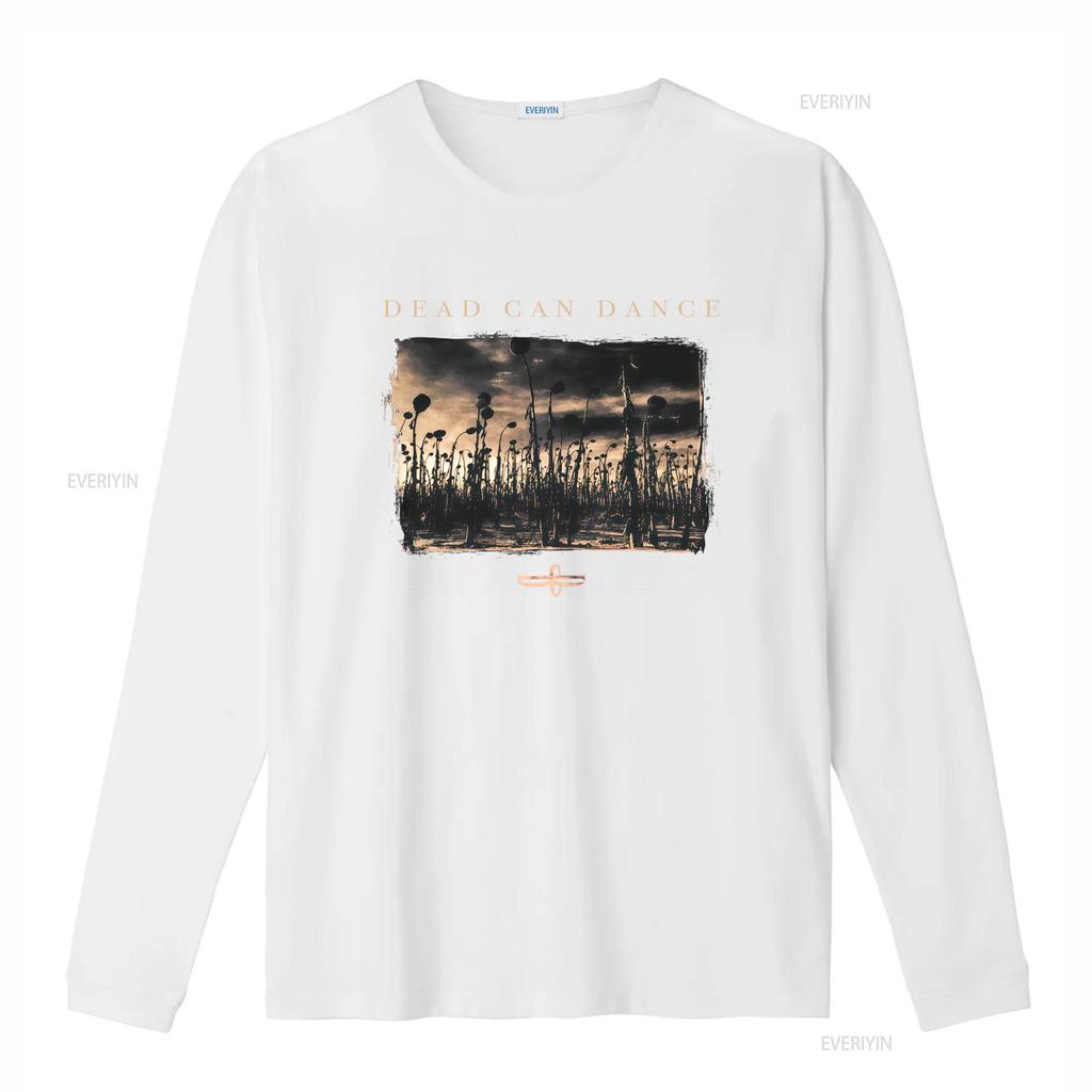 Dead Can Dance Anastasis Album Cover Print Cotton Black T Shirt S 5XL vintage Washed Soft streetwear homme Slightly Stretched
