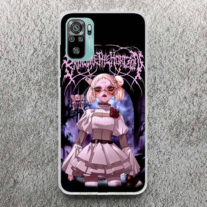 BMTH B-Brings Me The HorizonS Мягкий чехол для Xiaomi Redmi Note 10 9 9S 8 Pro 7 9T 5 Чехол для телефона Mi 11T 12T 10T 12 11 Lite 6X A3 C