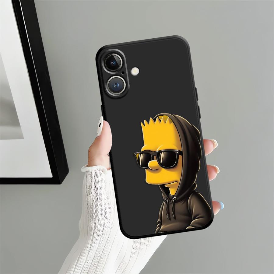 Чехол для телефона Apple iPhone 16 14 13 12 11 15 Pro 7 8 XR XS MAX 17 Pro Max Air Cool S-simpsons Мультяшный