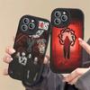 Чехол для телефона Rock Band Bad O-Omens для iPhone 16 15 14 13 12 11 Pro Max Plus 16E Мягкая кожаная крышка