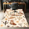 Custom Name LNTB002260915X1005==cowboy Printed Carpet,Rug for Office Chair Living Room Bedroom Kitchen Room Decor Gifts.