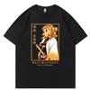 Demon Slayer T Shirt Unisex Kimetsu No Yaiba Rengoku Tshirt Anime Uzui Unisex Cartoon Tanjiro Inosuke Zenitsu Nezuko T-shirt Unisex