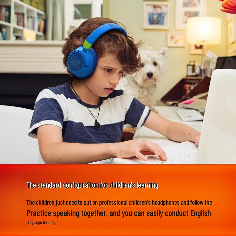 JBL JR460NC Детские беспроводные наушники с активным шумоподавлением