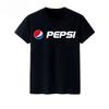 2025 Летняя Совместная Памятная Футболка Pepsi с Коротким Рукавом Pepsi Мужская и Женская Парная Свободная Студенческая Уличная Мода Футболка