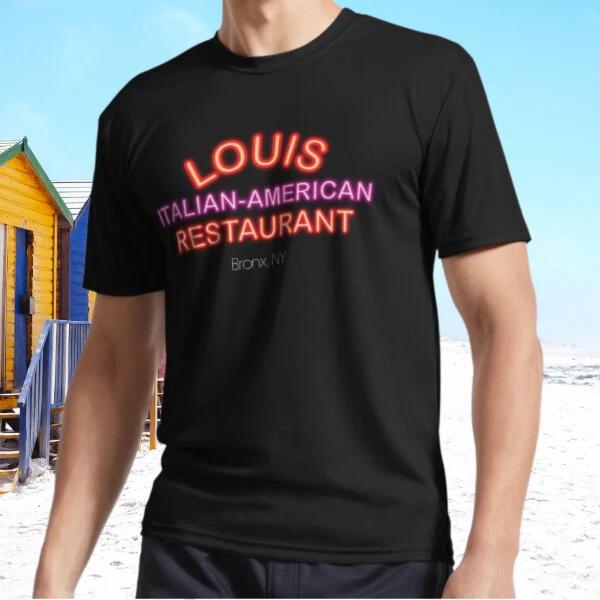 New Louis Italian-American Restaurant Active T-Shirt Funny Size S - 5XL