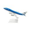 KLM B747 Самолет из сплава 16 см Масштаб 1/400 Авиация 747 Модель самолета Игрушки Декорация Коллекция для детей Подарки