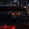 Flashing Car Demon Eye Light Solar Powered Car Window Light LED Signal Lamp  Vehicle Accessories