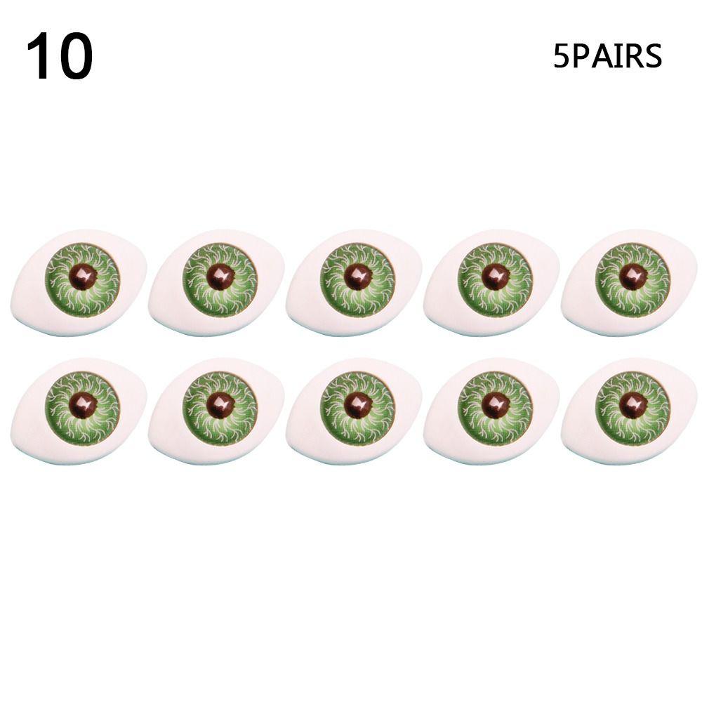 5 пар DIY Кукольный глаз 12x16мм Аксессуары для глаз Новые Поделки для изготовления кукол DIY BJD кукла