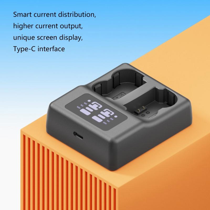 USB-зарядное устройство на 2 слота для аккумулятора NPW235 с интеллектуальным контроллером и защитой. Совместимо с камерами XS10 XT5.