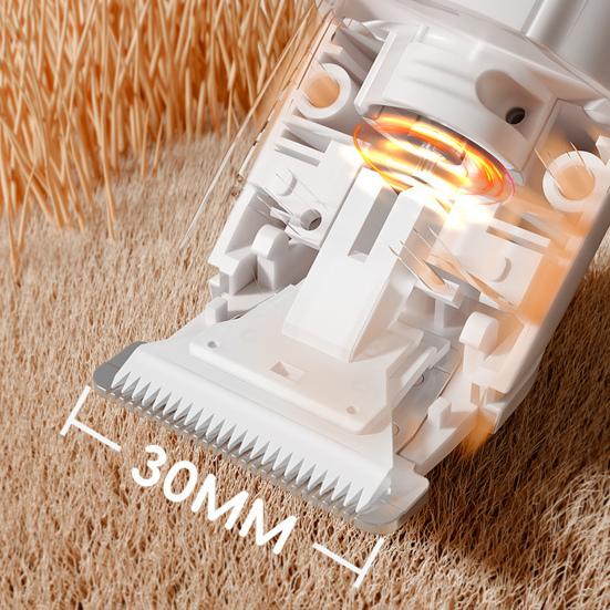 Машинка для стрижки домашних животных, набор для ухода с когтерезом 3 в 1, беспроводной электрический триммер для собак и кошек, малошумный, USB-аккумуляторный инструмент для полировки ногтей