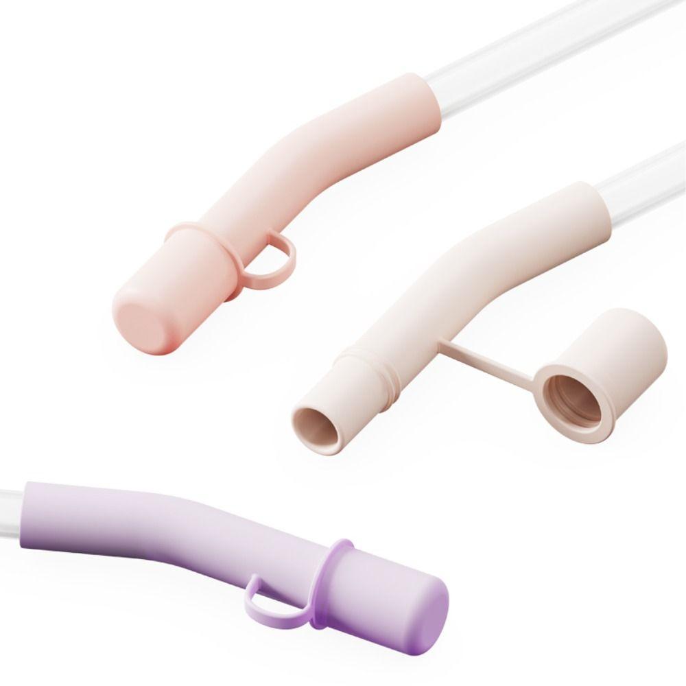 3 шт. Многоразовые насадки для соломинок, заглушки от проливания и протекания, колпачки для кончиков соломинок для стакана Stanley