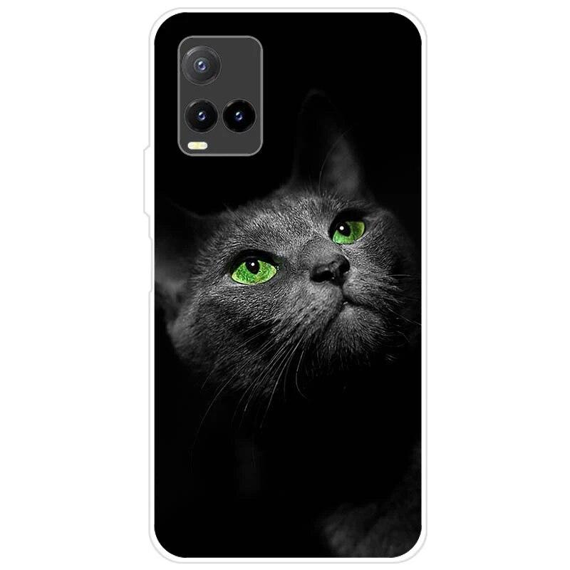 For Case 2021 Vivo Y21 For Vivo Y21s Y33s Soft Case Silicon Phone Back Cover For Vivo Y 21 S 21s Vivoy21 Black Tpu Case 651inch