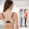 Corrective Brace Belt Adjustable Shaping Body Supporting Chest Women's Back Corrector with Anti Hunchback Support Strap Beige