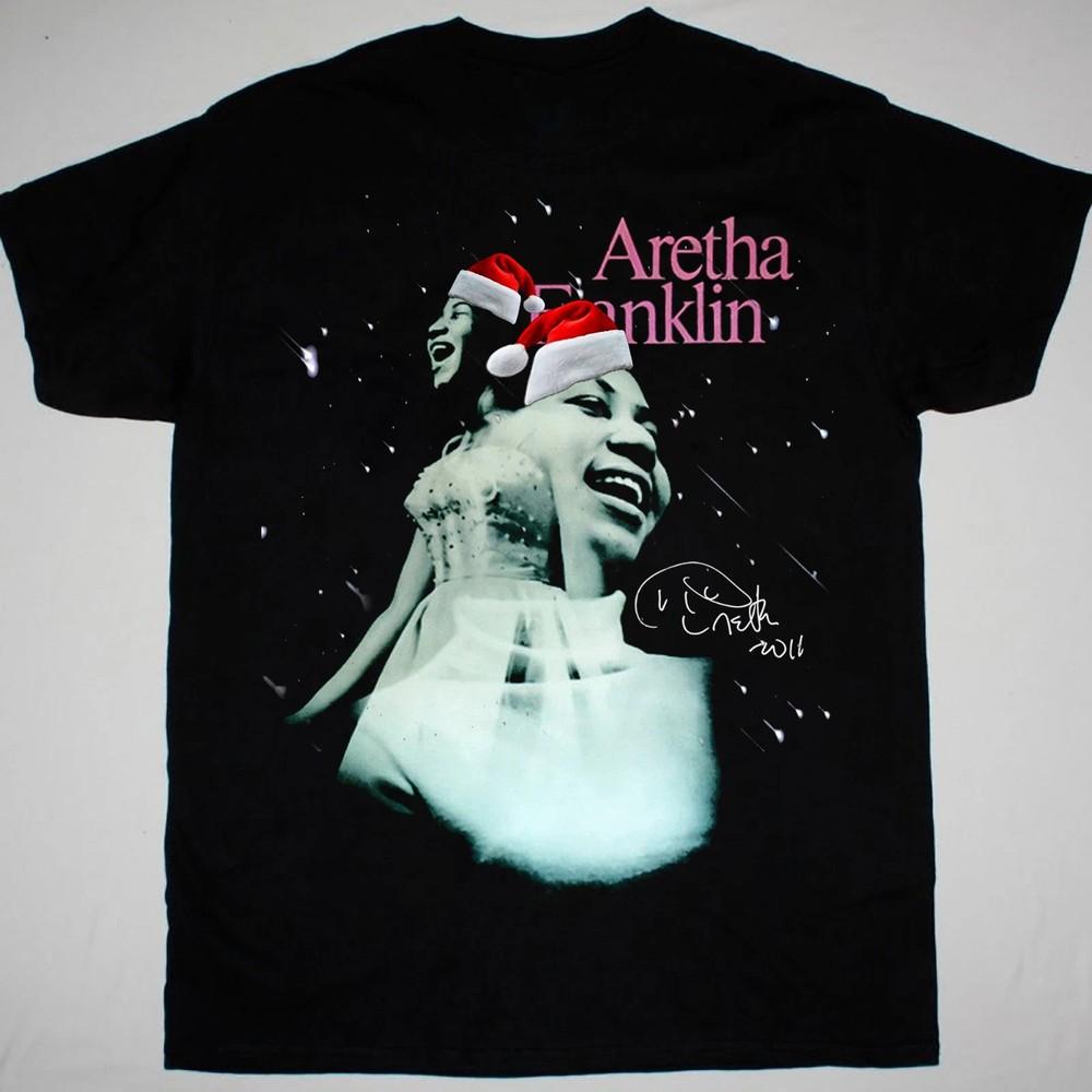 Vintage Christmas Queen Of Soul Aretha Franklin Gift Xmas Black S To 5XL unisex T-Shirt Unisex unisex T-Shirt